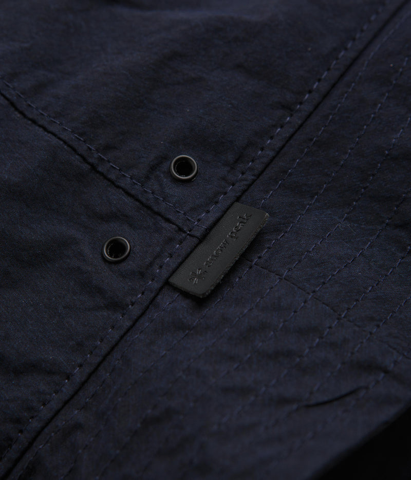 Snow Peak C/N Bucket Hat in Indigo