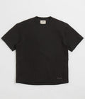 Snow Peak Dry Waffle T-Shirt in Black