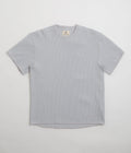 Snow Peak Dry Waffle T-Shirt in Light Grey