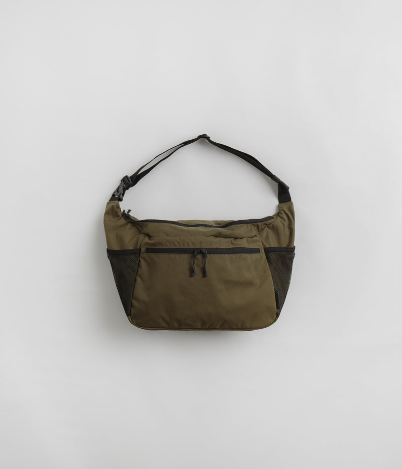 Snow Peak Everyday Middle Shoulder Bag in Brown
