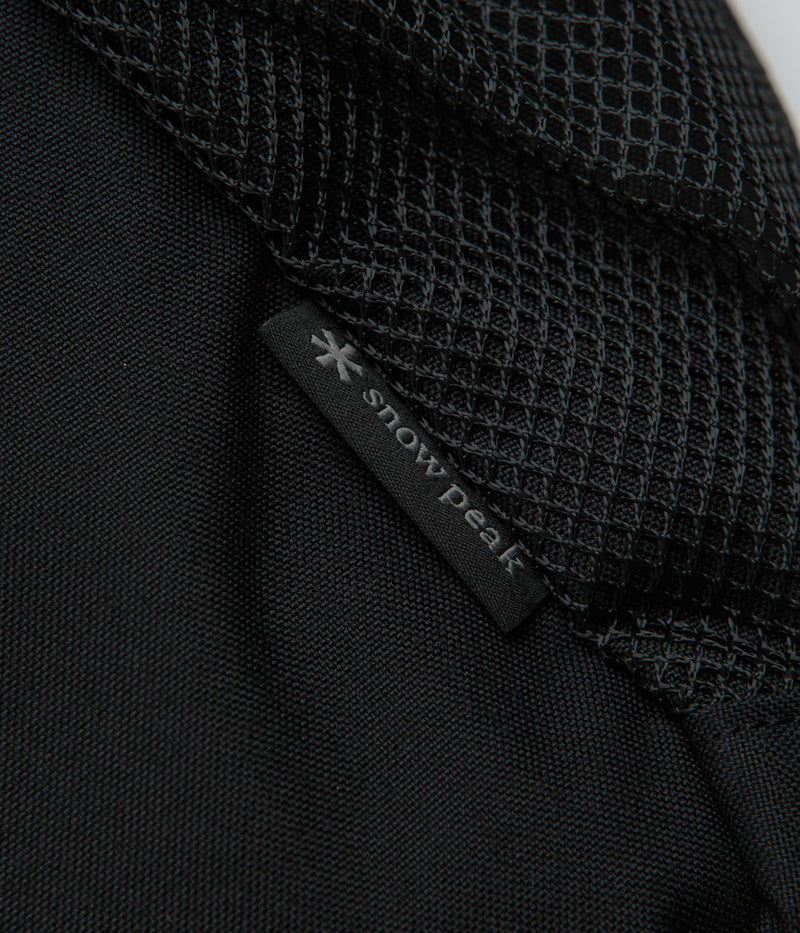 Snow Peak Everyday Use Middle Shoulder Bag in Black