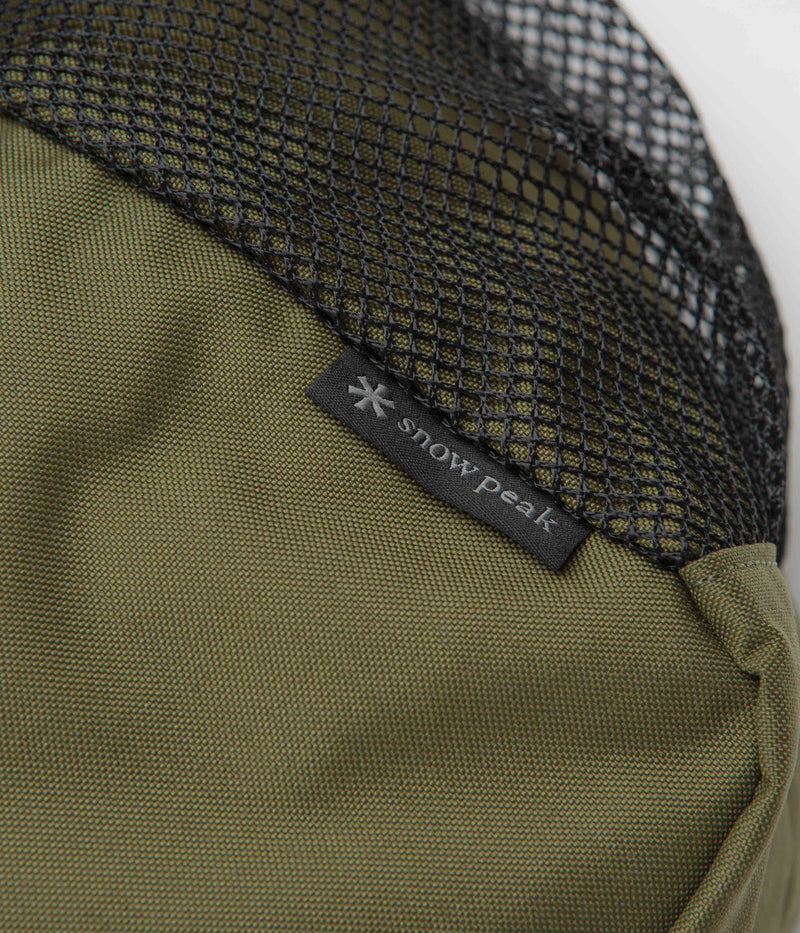 Snow Peak Everyday Use Middle Shoulder Bag in Olive
