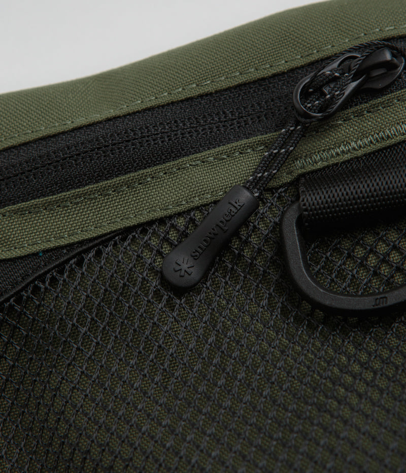 Snow Peak Everyday Use Sacoche Bag in Olive