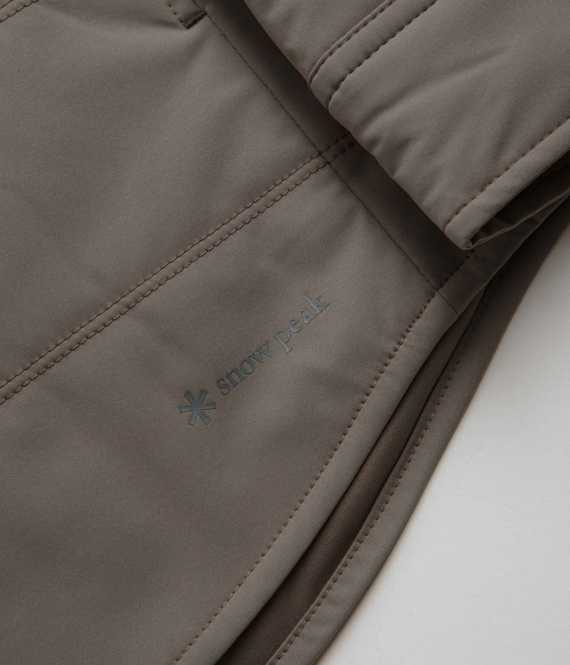 Snow Peak Flexible Insulated Shirt in Khaki
