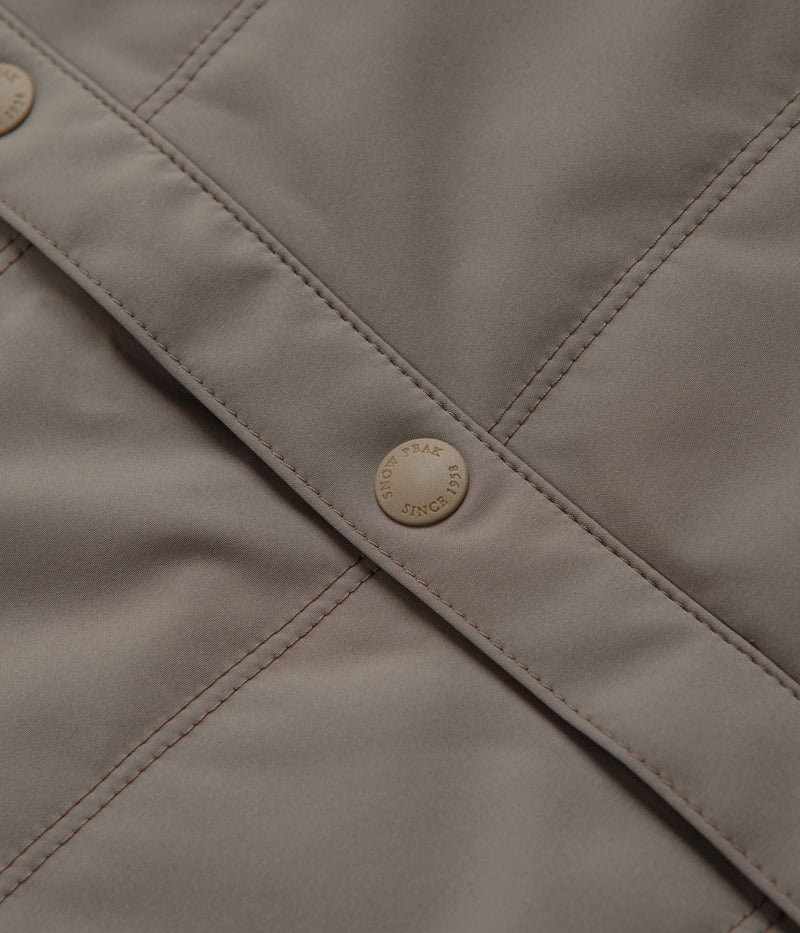 Snow Peak Flexible Insulated Shirt in Khaki