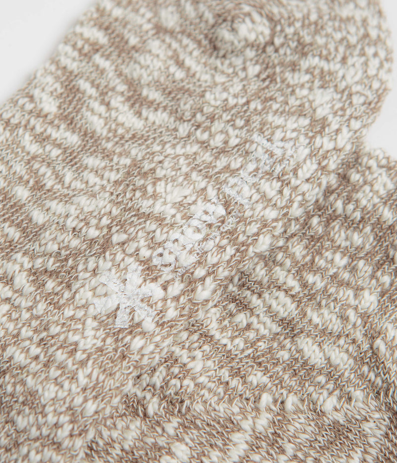 Snow Peak Garagara Socks in Brown