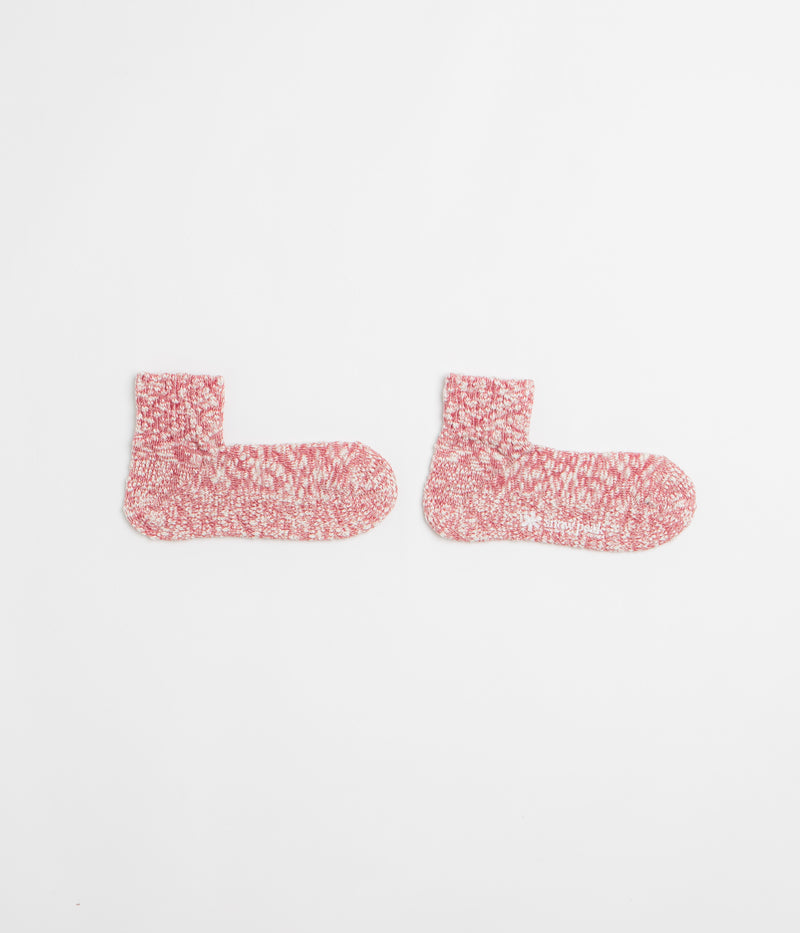 Snow Peak Garagara Socks in Red