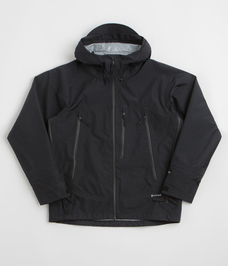 Snow Peak Gore-Tex Rain Jacket in Black