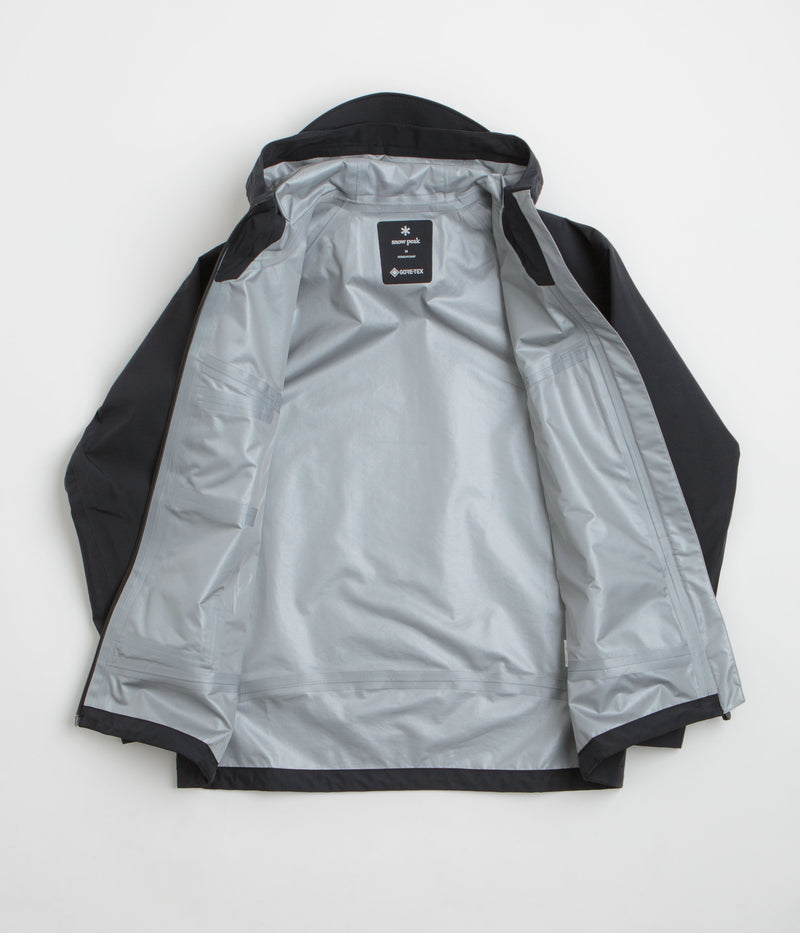 Snow Peak Gore-Tex Rain Jacket in Black