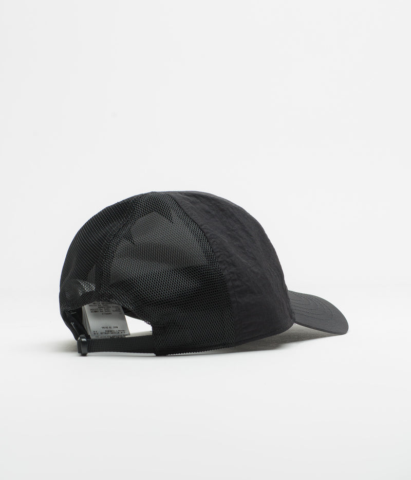 Snow Peak HQ Topographic Trucker Cap in Black