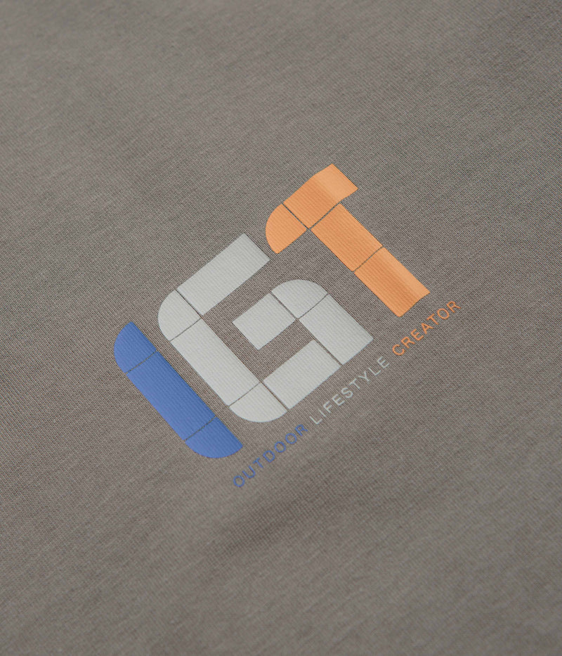 Snow Peak IGT Logo T-Shirt in Greige