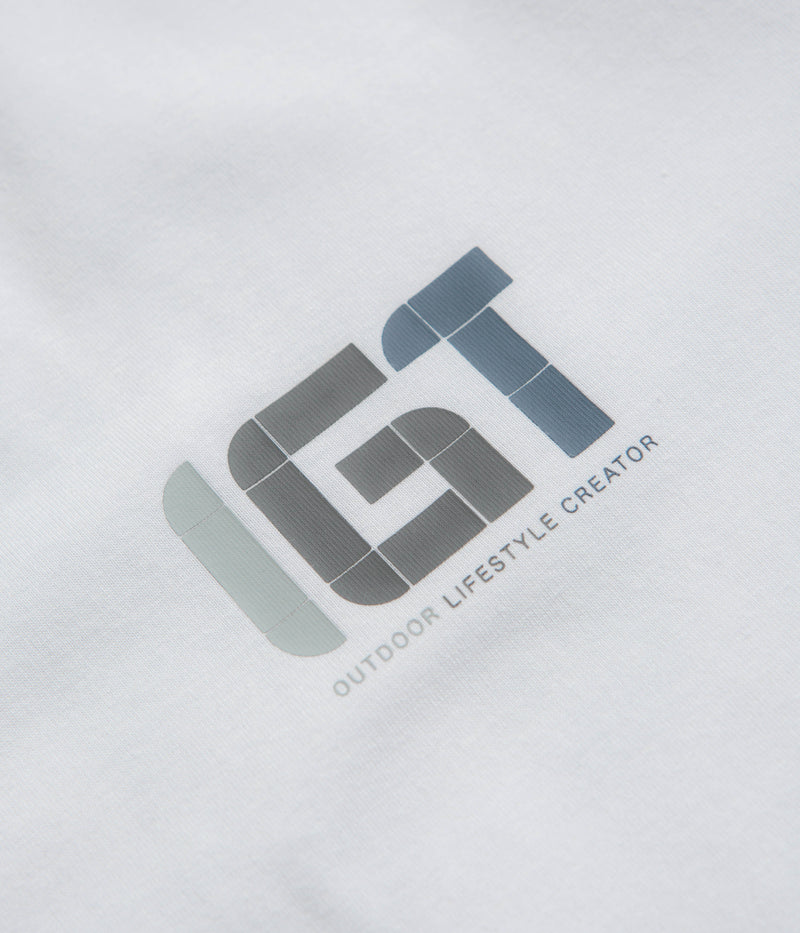 Snow Peak IGT Logo T-Shirt in White