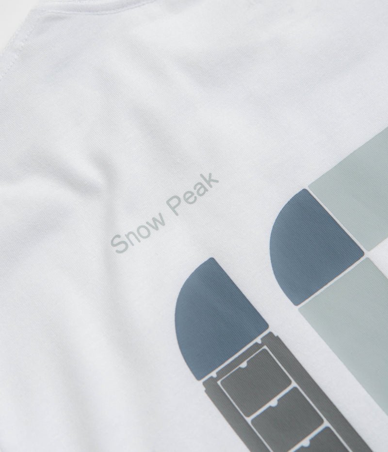 Snow Peak IGT Logo T-Shirt in White