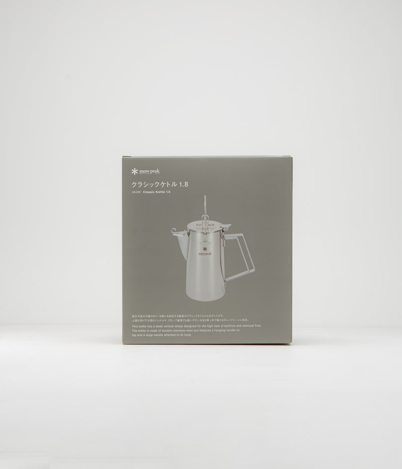 Snow Peak Kettle in Stainless Steel