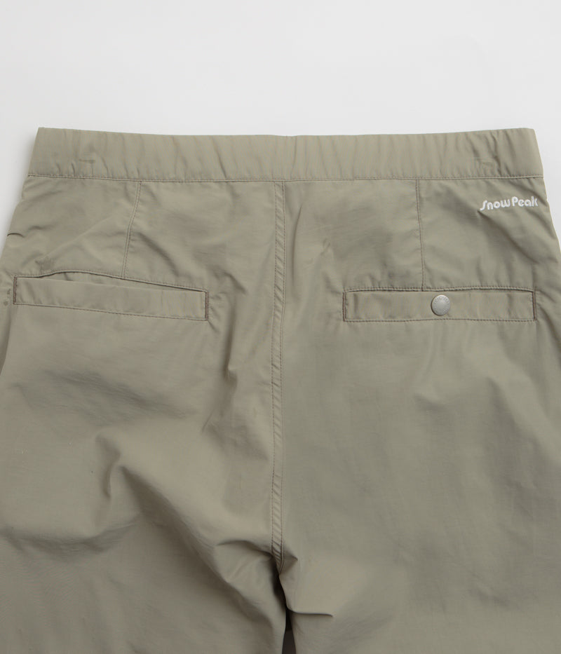 Snow Peak Light Mountain Cloth Pants in Beige
