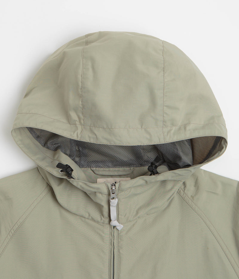 Snow Peak Light Mountain Cloth Zip Up Parka in Beige