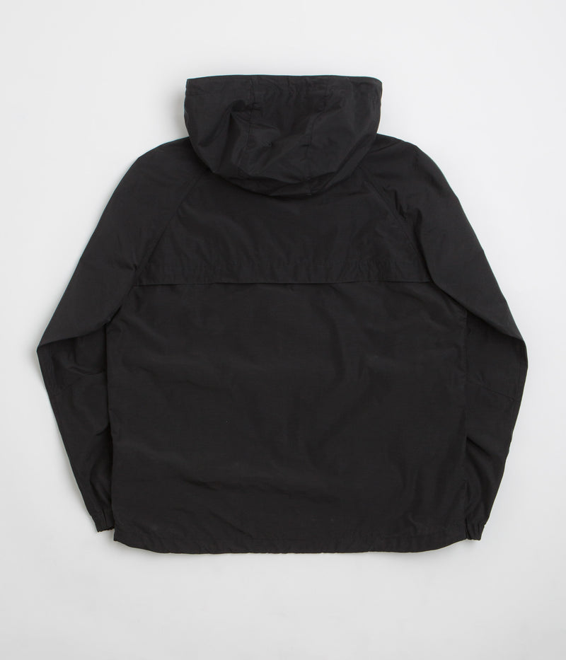 Snow Peak Light Mountain Cloth Zip Up Parka in Black