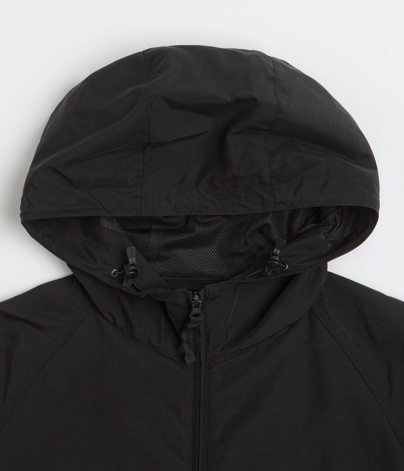 Snow Peak Light Mountain Cloth Zip Up Parka in Black