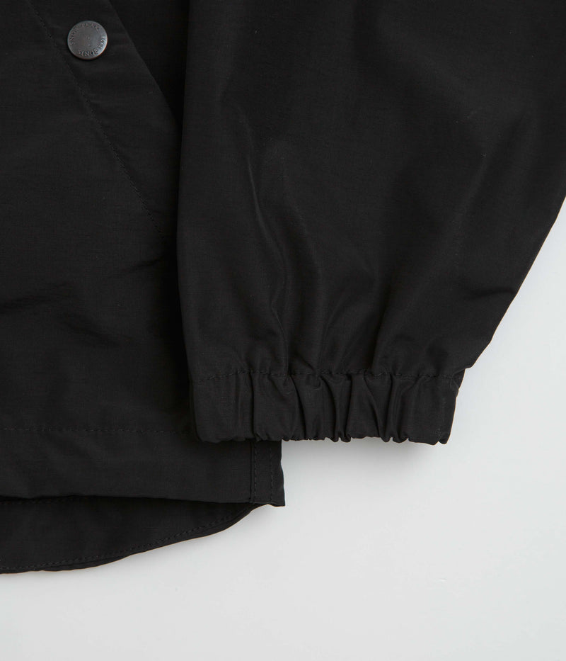 Snow Peak Light Mountain Cloth Zip Up Parka in Black