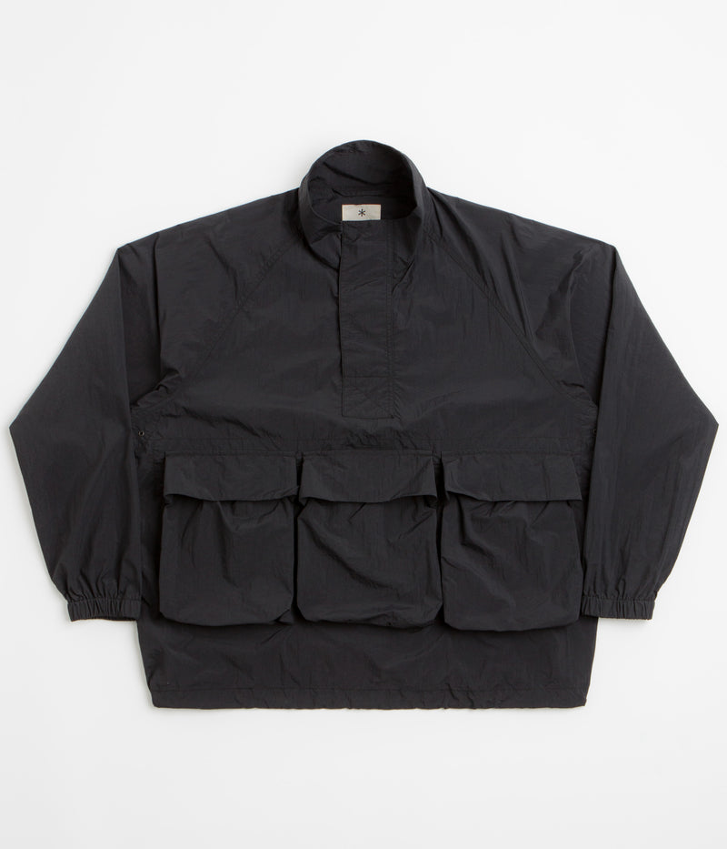 Snow Peak Nylon Tussah Anorak in Black