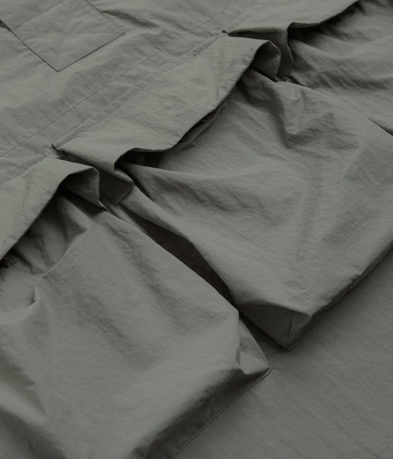 Snow Peak Nylon Tussah Anorak in Light Olive