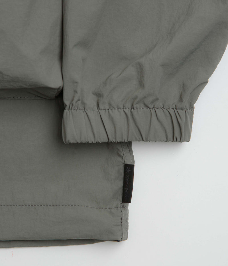 Snow Peak Nylon Tussah Anorak in Light Olive