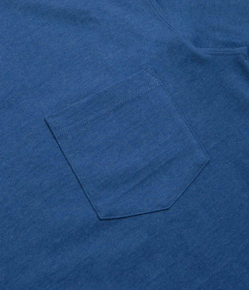 Snow Peak Recycled Cotton T-Shirt in Blue