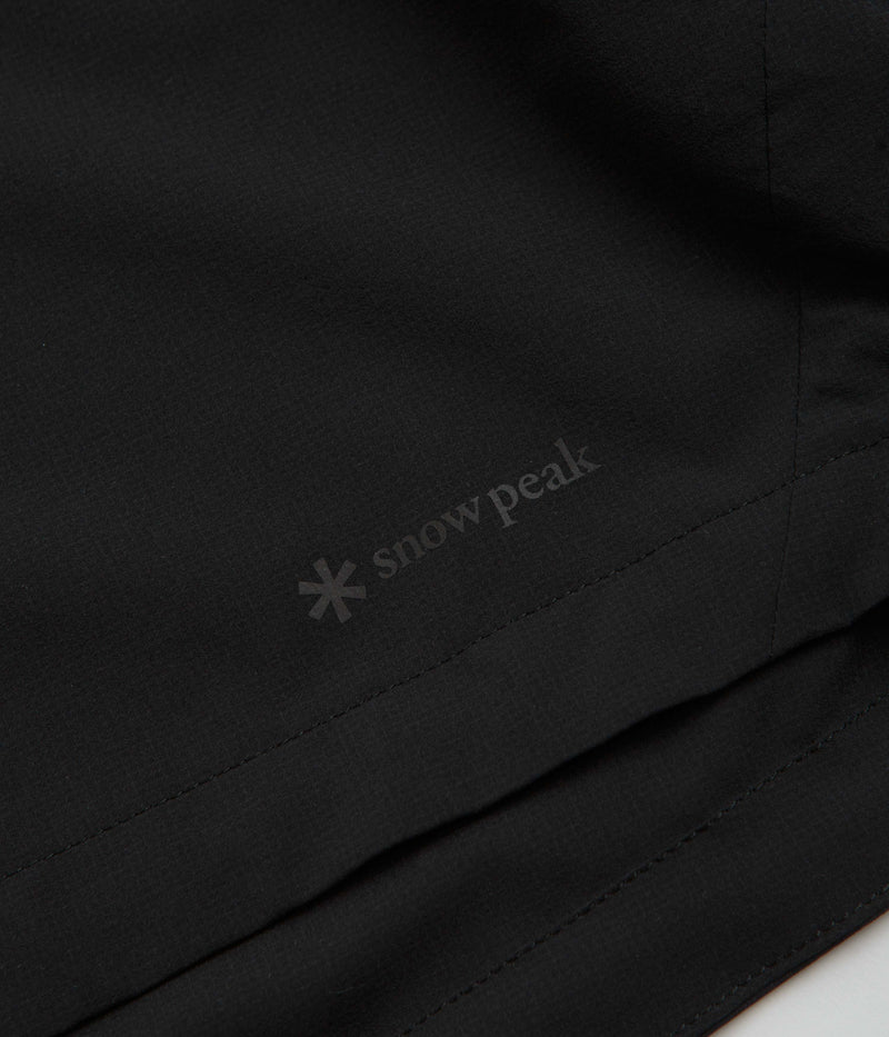 Snow Peak Shadow Ripstop Jacket in Black