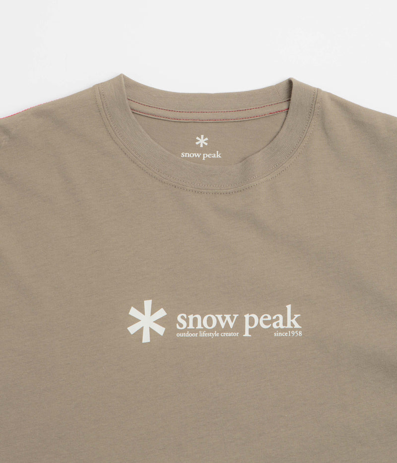 Snow Peak Soft Cotton Logo T-Shirt in Pro