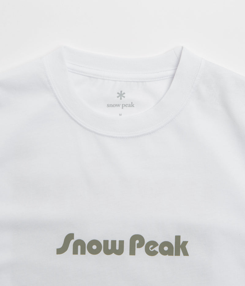 Snow Peak Unwind T-Shirt in White