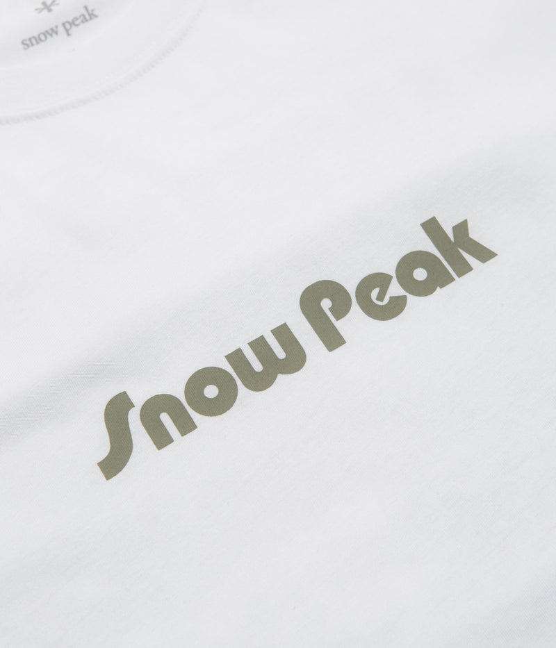 Snow Peak Unwind T-Shirt in White