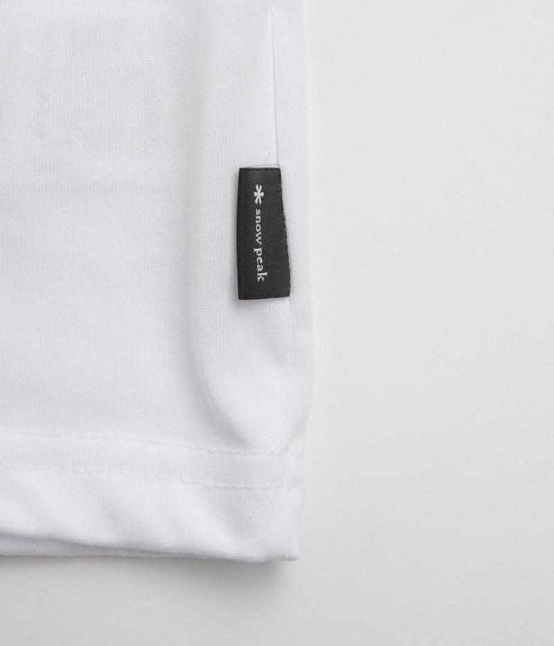 Snow Peak Unwind T-Shirt in White