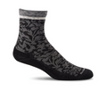 Sockwell Plantar Cush Compression Crew Sock (Women) - Black Accessories - Socks - Compression - The Heel Shoe Fitters