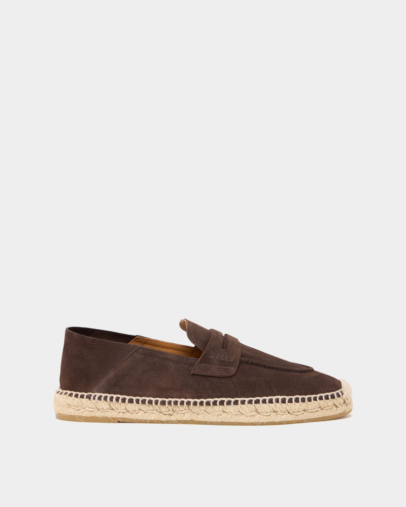Solmar Espadrille in Ebano Suede