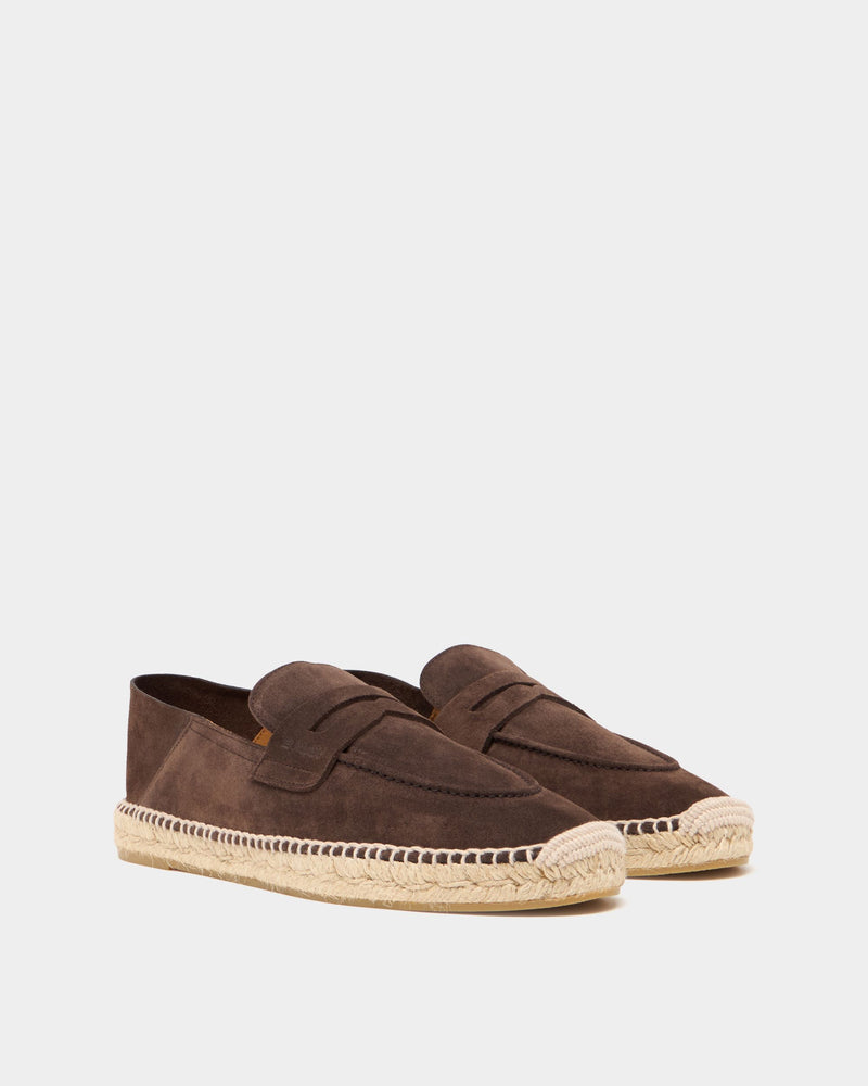 Solmar Espadrille in Ebano Suede