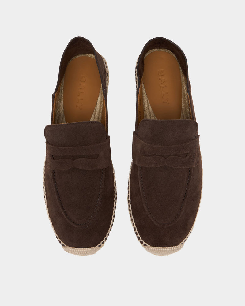 Solmar Espadrille in Ebano Suede