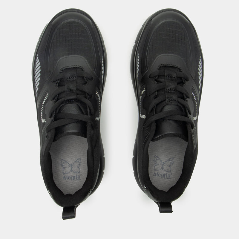 Solstyce Black Balloon Shoe | Alegria Shoes