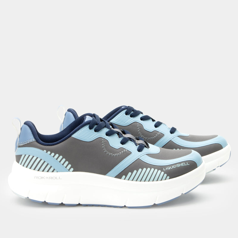 Solstyce Retro Blue Shoe | Alegria Shoes
