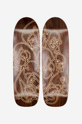 Sonny Mountain One Liner two deck set with engraved line art on rosewood and maple boards