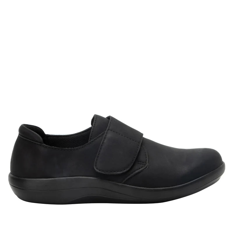 Spright Black Nubuck Shoe | Alegria Shoes