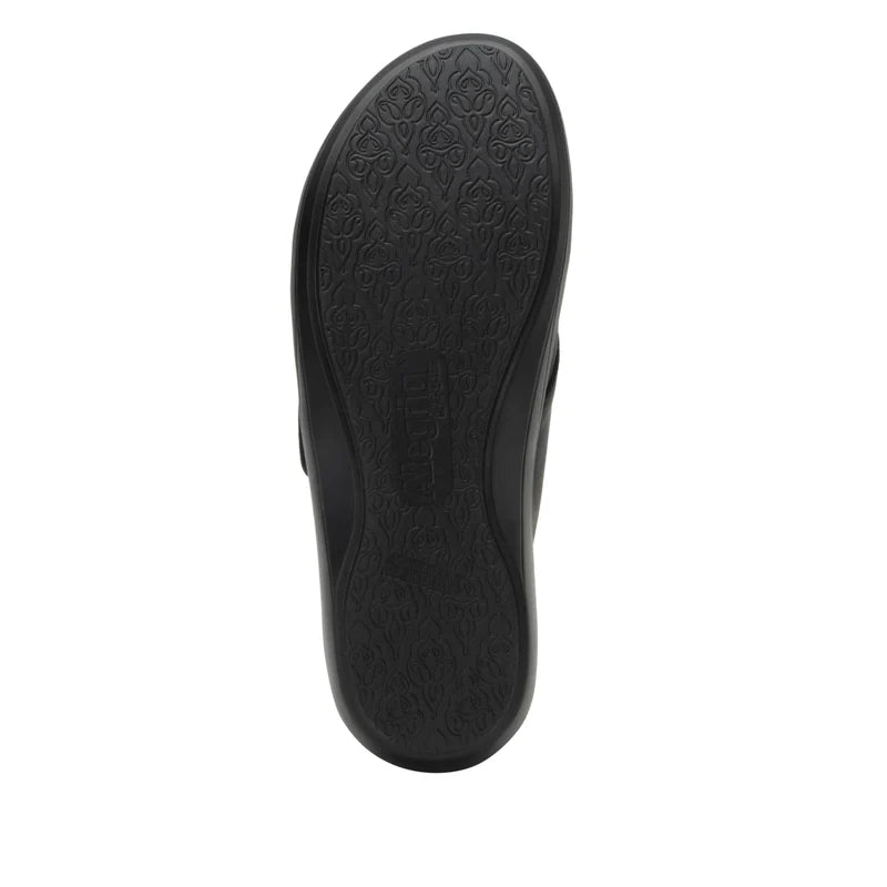 Spright Black Nubuck Shoe | Alegria Shoes