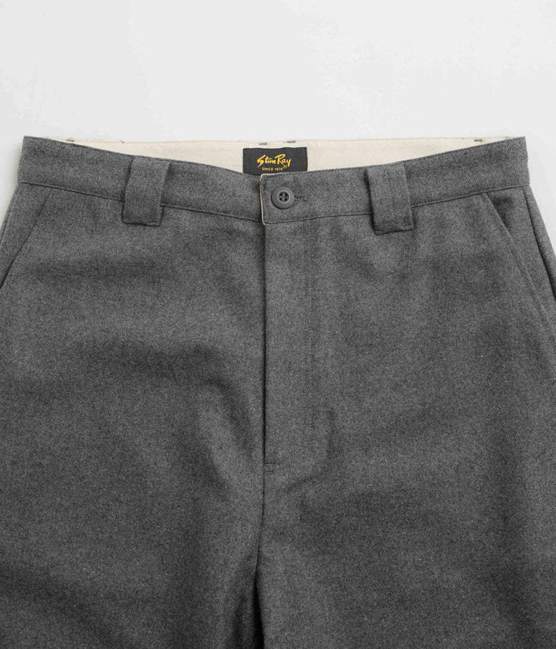 Stan Ray A Pants in Charcoal Wool