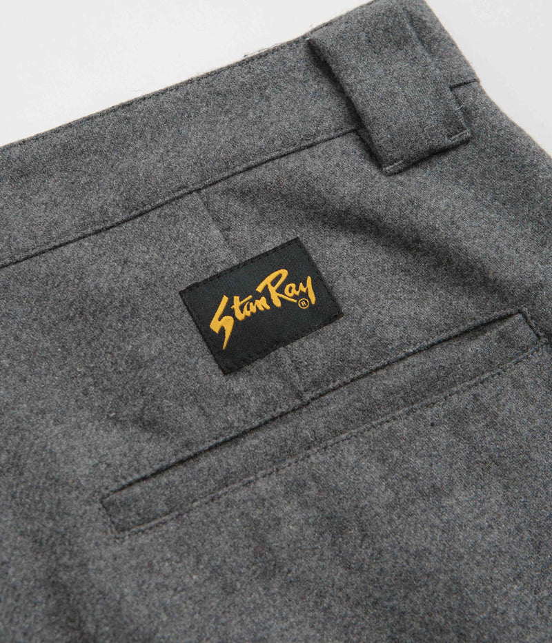 Stan Ray A Pants in Charcoal Wool