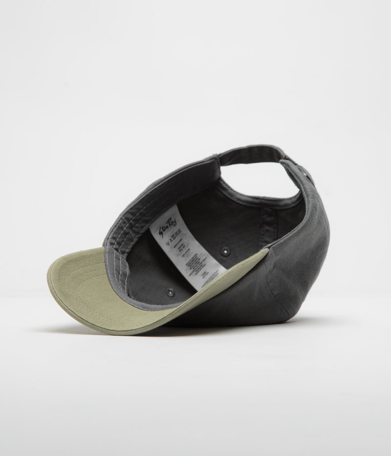 Stan Ray Ball Cap in Washed Black and Olive