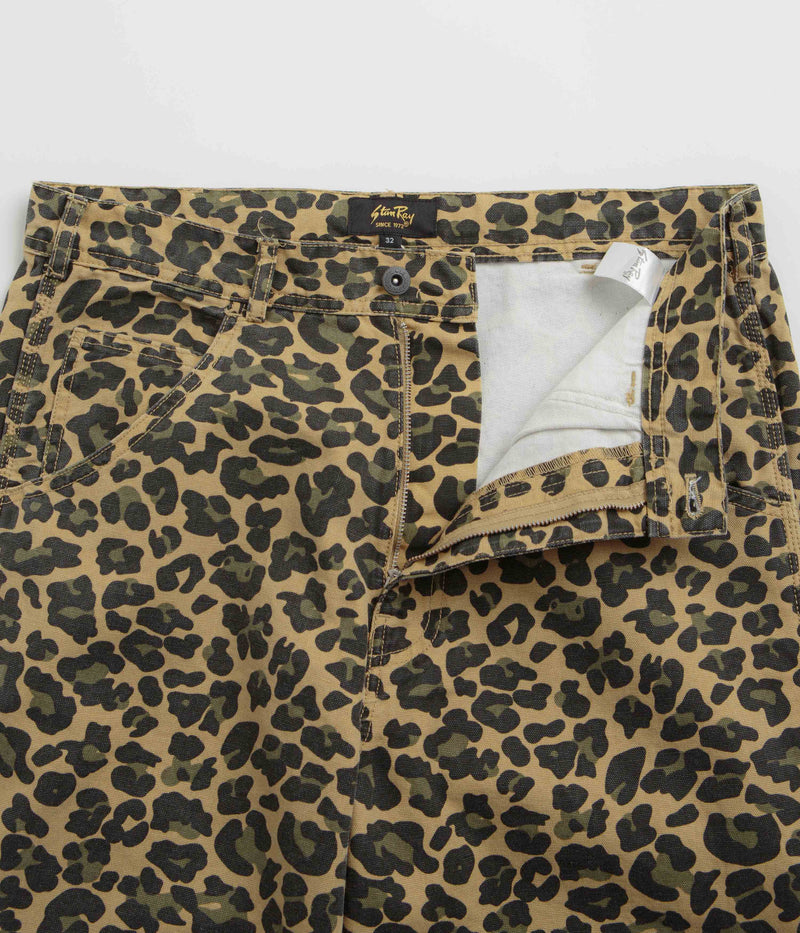 Stan Ray Big Job Painter Pants in Leopard Camo