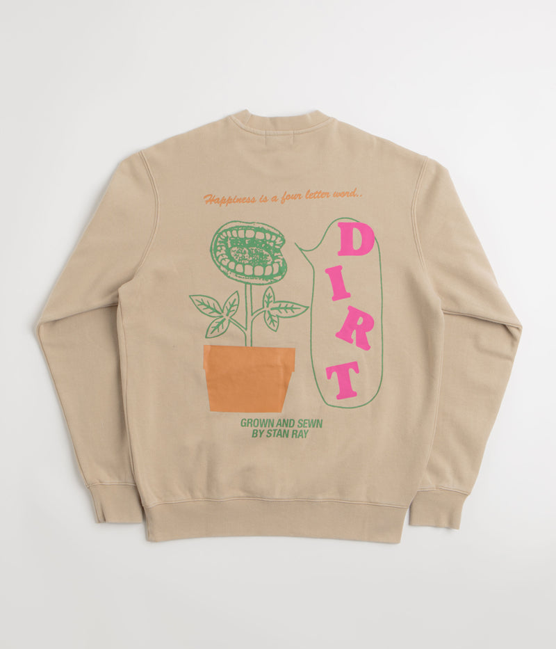 Stan Ray Dirt Crewneck Sweatshirt in Peyote