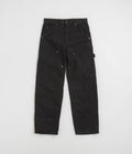 Stan Ray Double Knee Pants in Black Ripstop