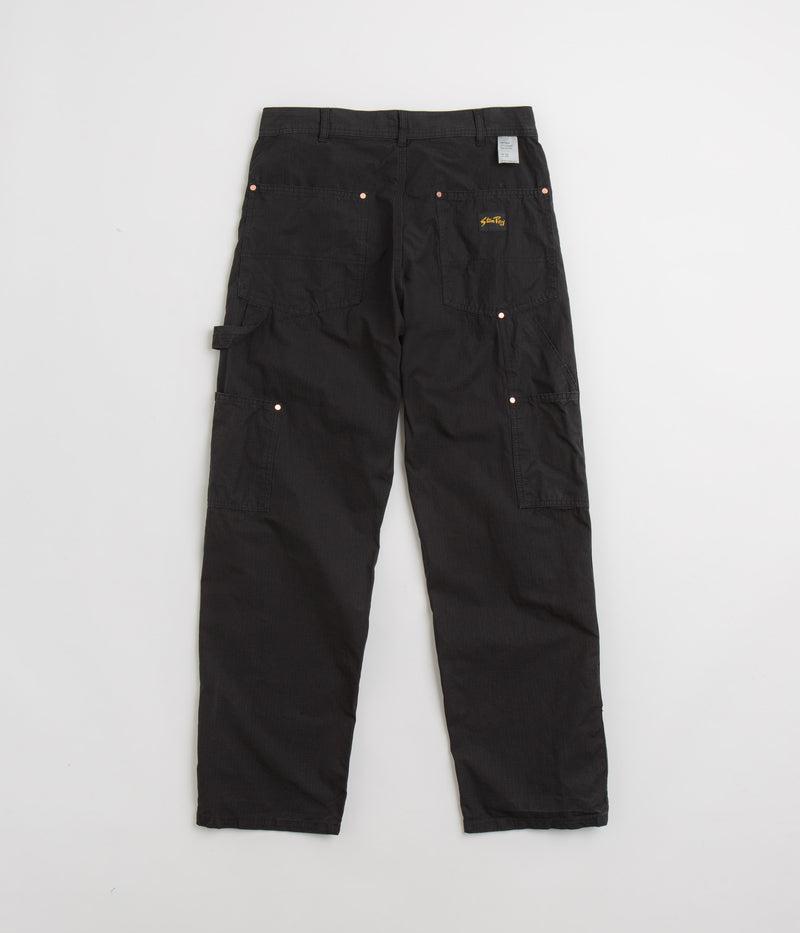 Stan Ray Double Knee Pants in Black Ripstop