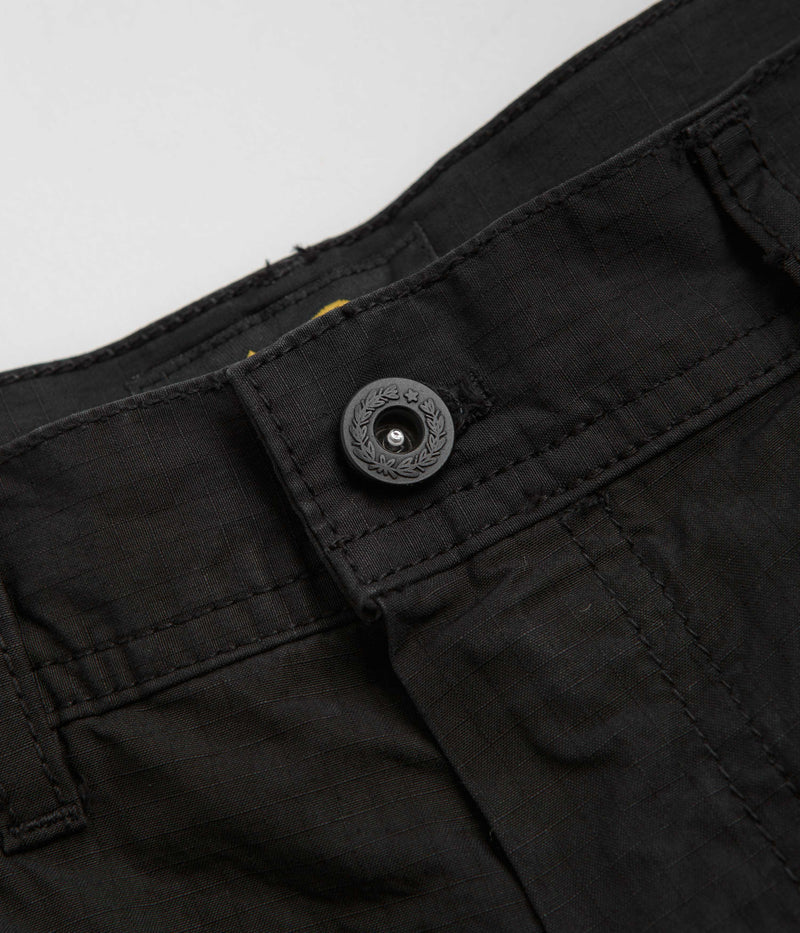 Stan Ray Double Knee Pants in Black Ripstop