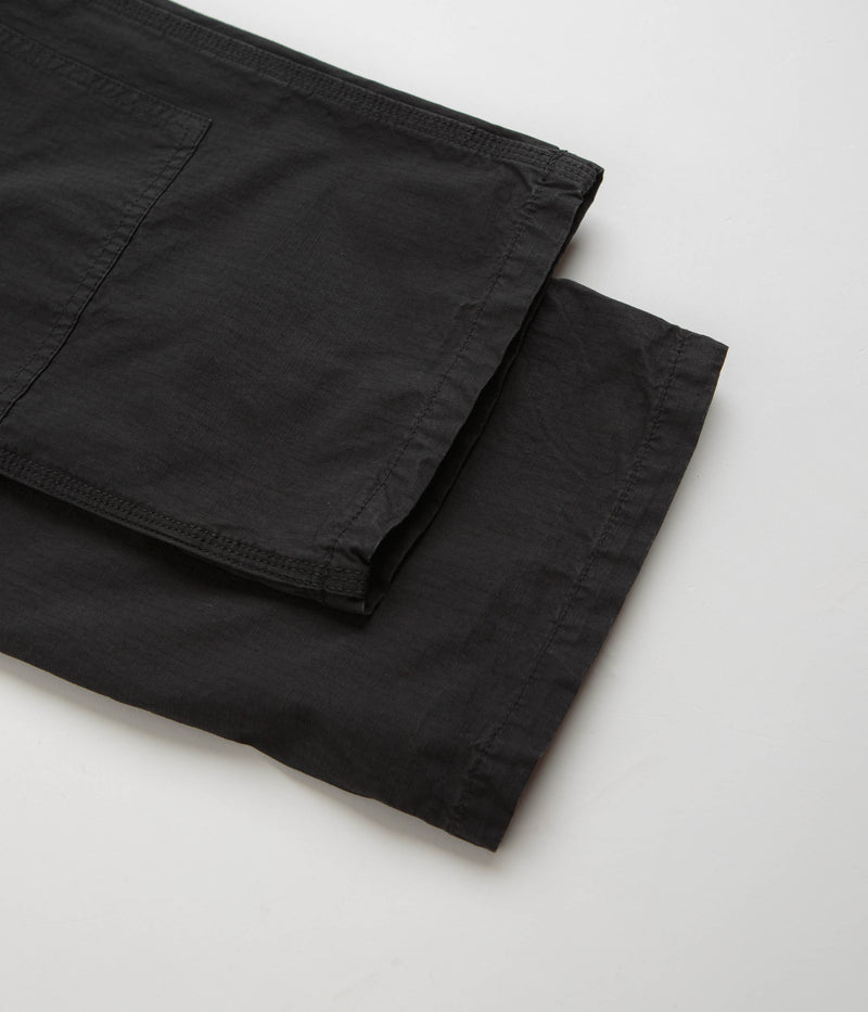 Stan Ray Double Knee Pants in Black Ripstop